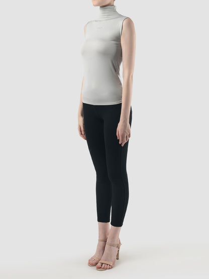 Harbor mist grey sleeveless inner top