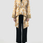 Gold Fen outerwear with floral prints