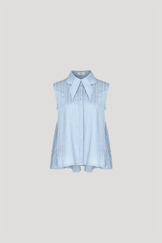 Ash Blue Ayame Top