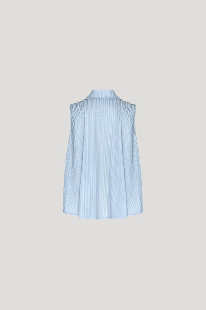 Ash Blue Ayame Top