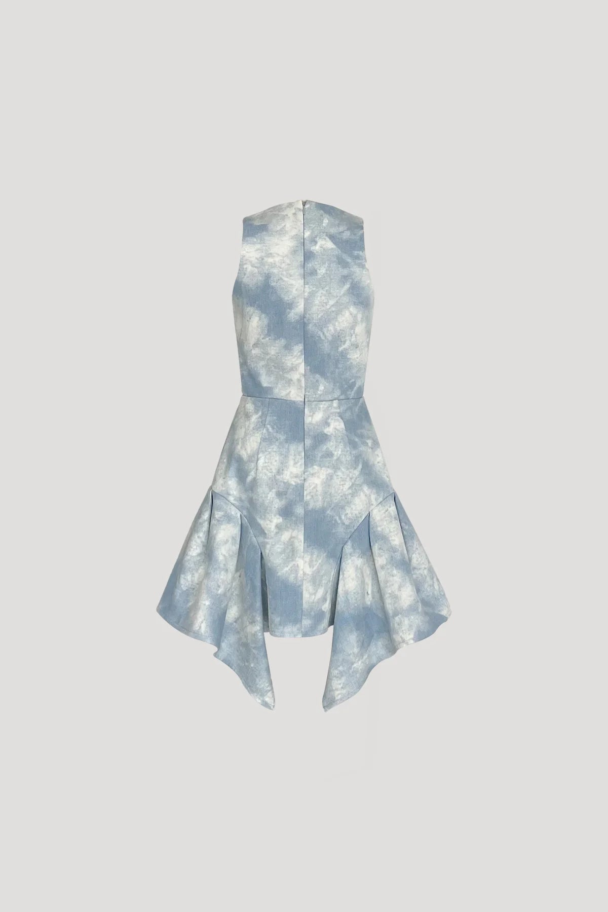Dusty Blue Labellum Dress
