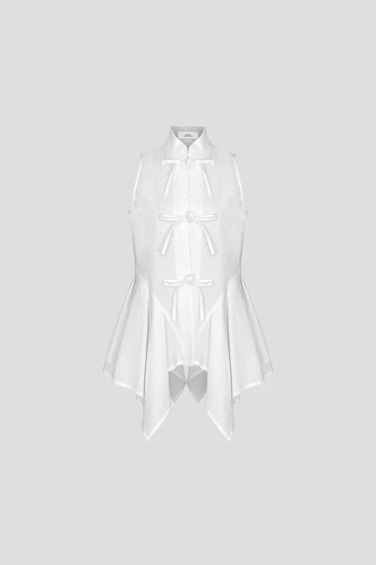 White Lumen Top