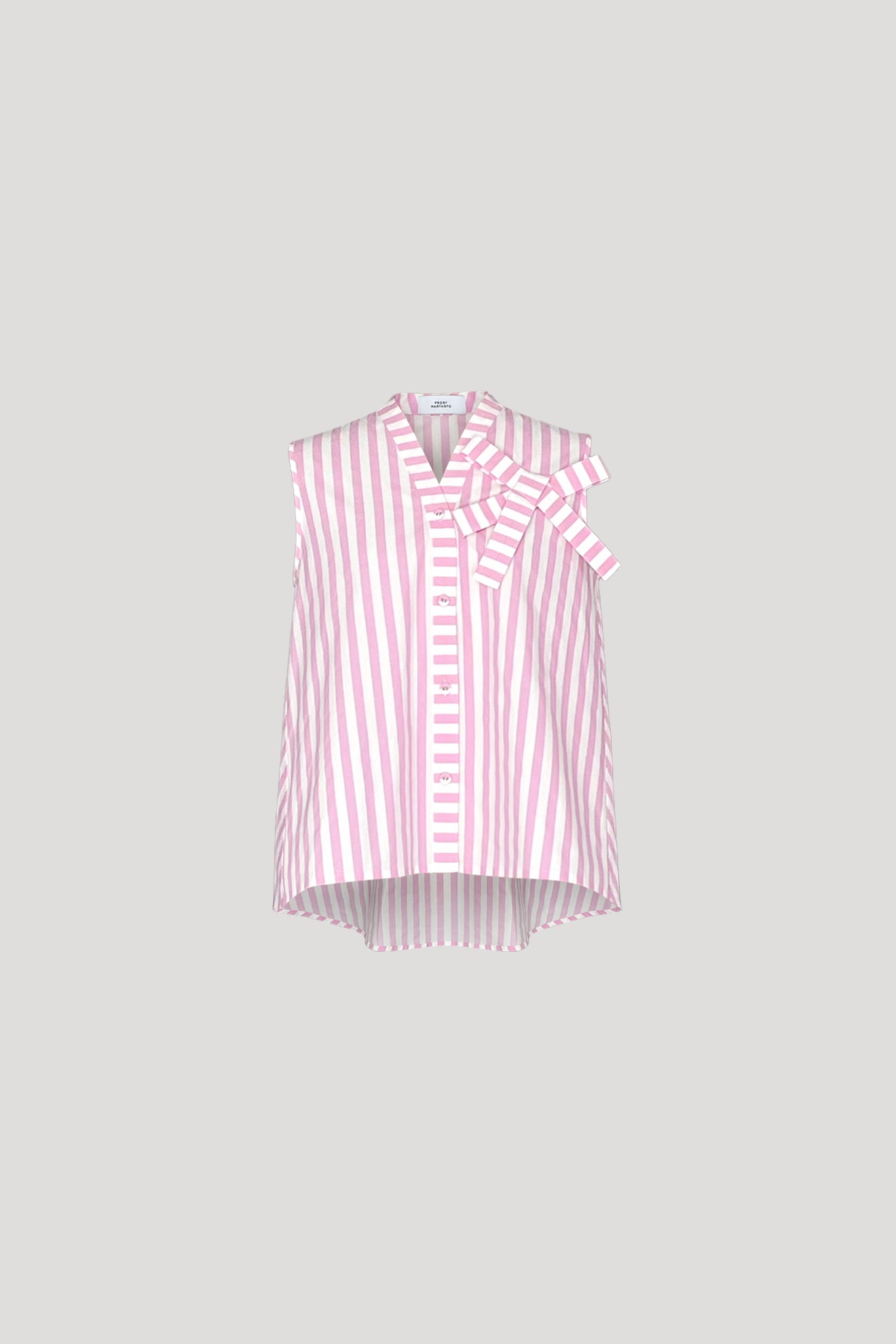 Pink Stripes Bara Top