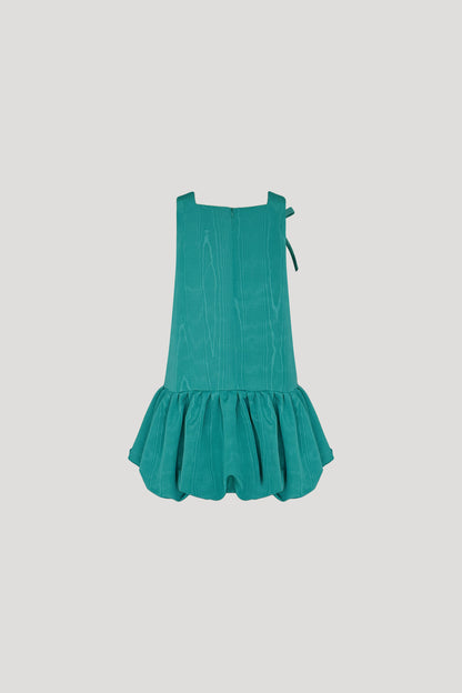 Emerald Green Ciseaux Dress