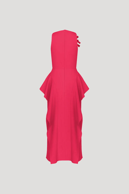 Neon Pink Sakura Dress