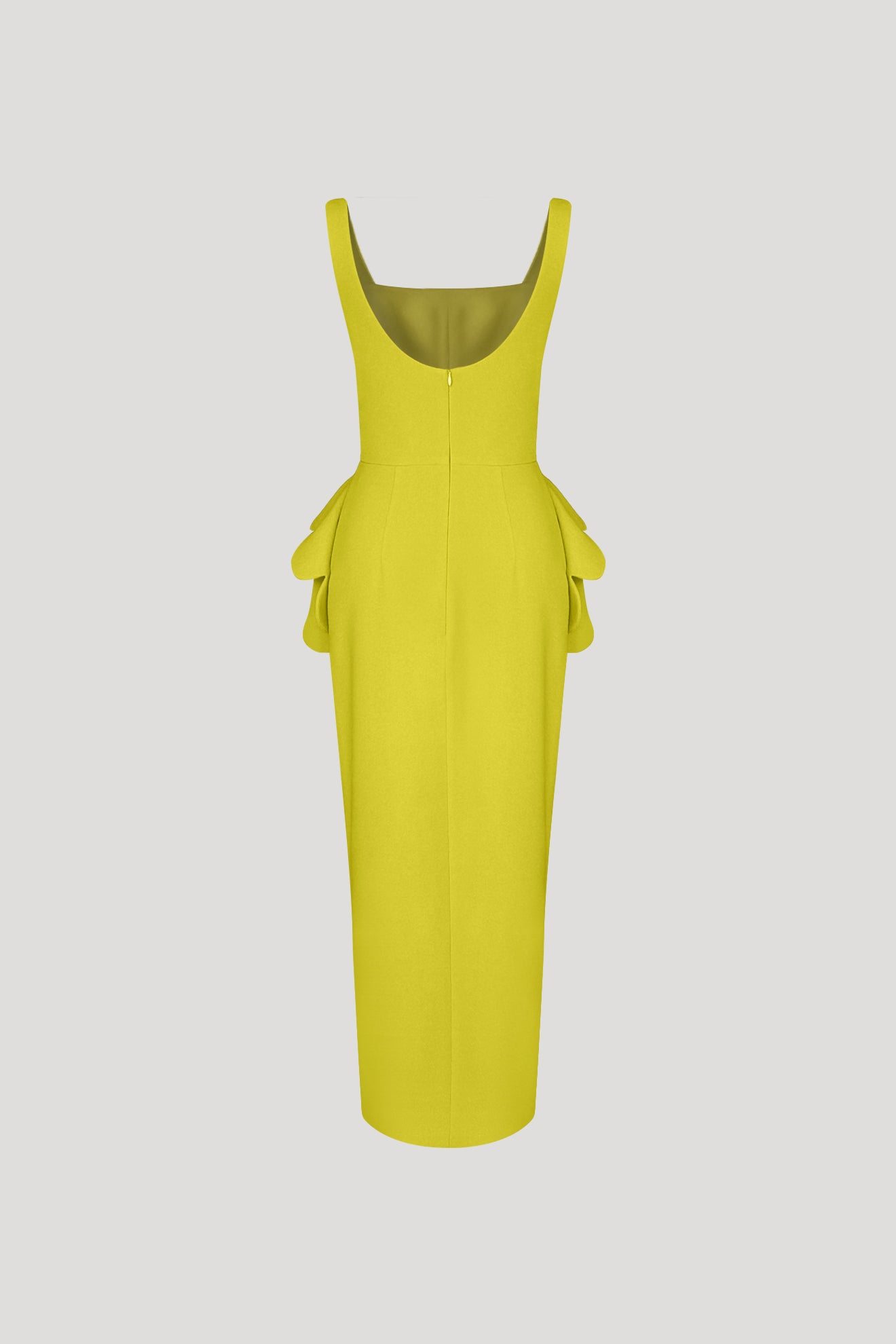 Lime Green Degage Dress