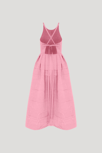Powder Pink Developpe Dress