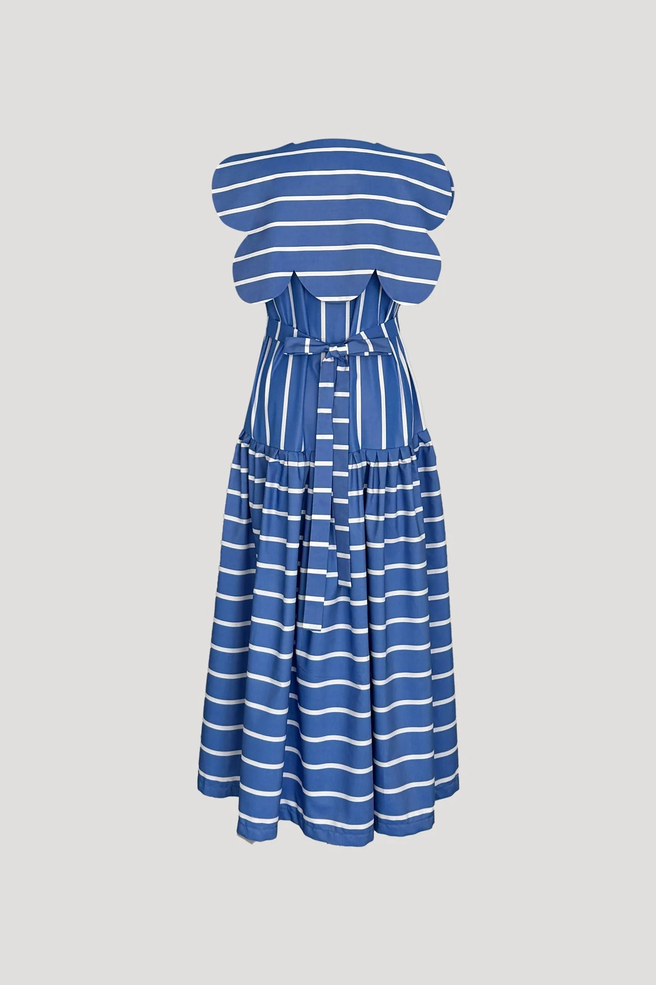 Blue Stripes  Tentorium Dress