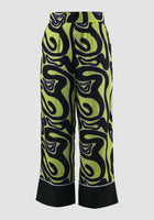 Green Lene pants with Swirll pattern