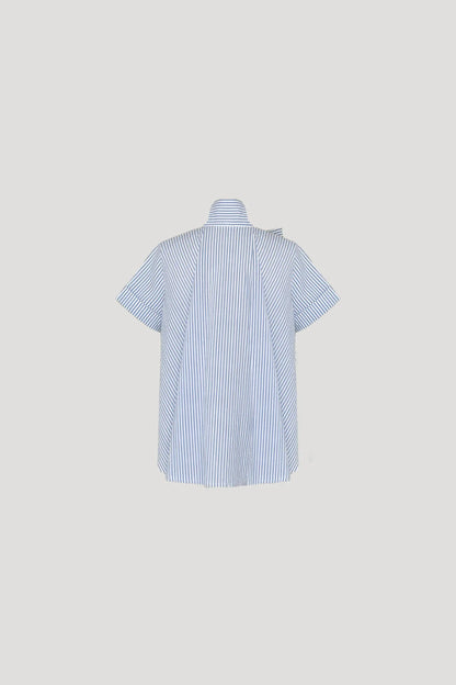 Blue Stripes Ume Top