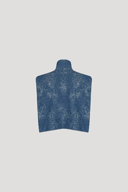 Denim Blue Fringe Shirt