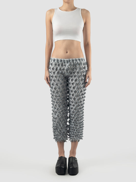 Dalmantian grey Fugu pants