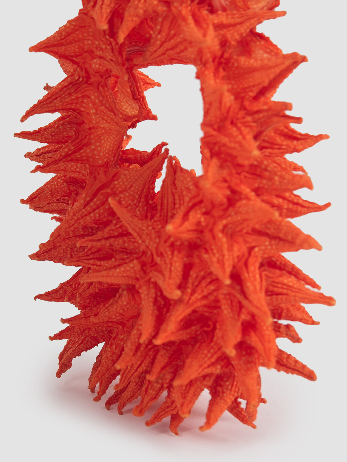 Orange Fugu midi bag