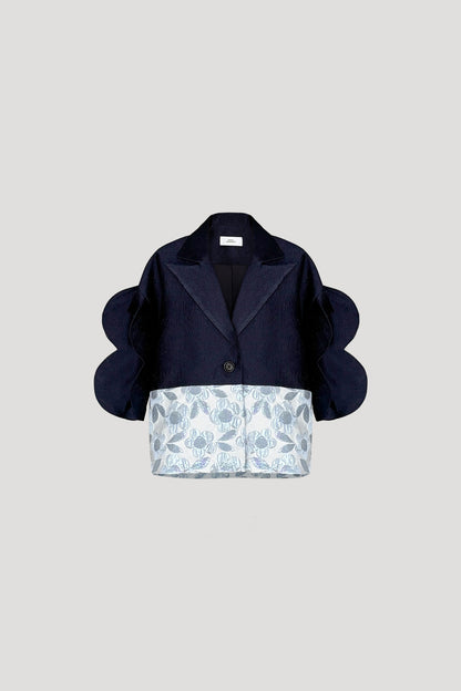 Dark Blue & Ash Blue Fuji Jacket