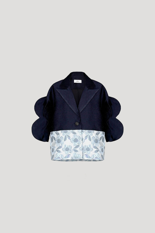 Dark Blue & Ash Blue Fuji Jacket