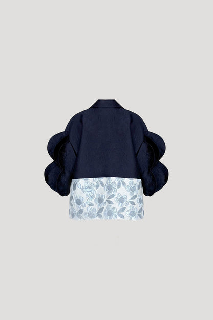 Dark Blue & Ash Blue Fuji Jacket