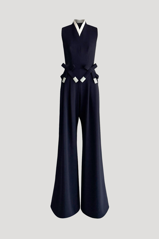 Dark Blue Fukuro Jumpsuit