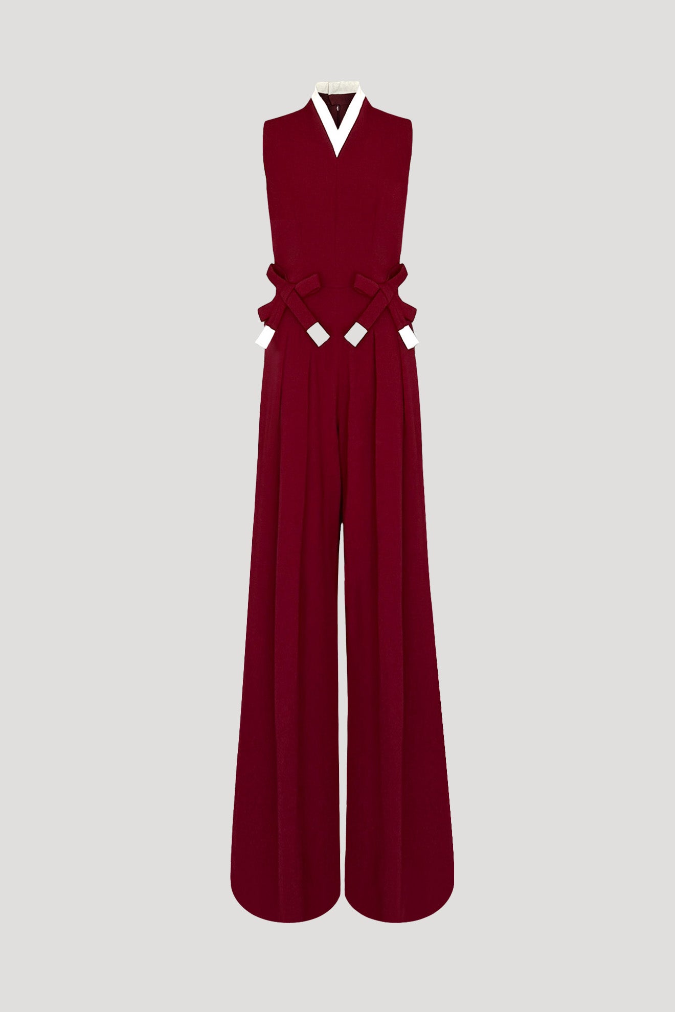 Wine Red Fukuro Jumpsuit