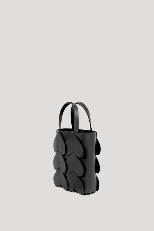 Givre Mini Tote Bag In Black