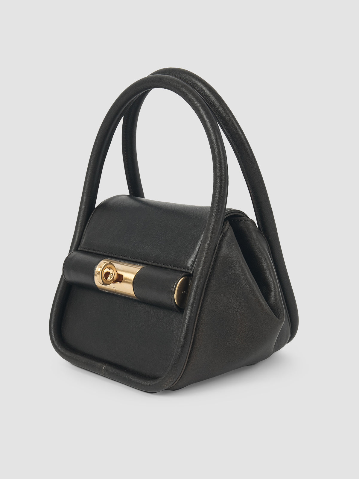 Brown Love mini handbag