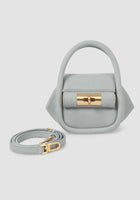 Grey Love mini handbag