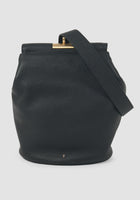 Black Lowa leather shoulder bag