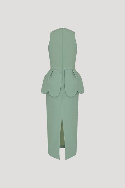 Moss Green Hinoki Dress