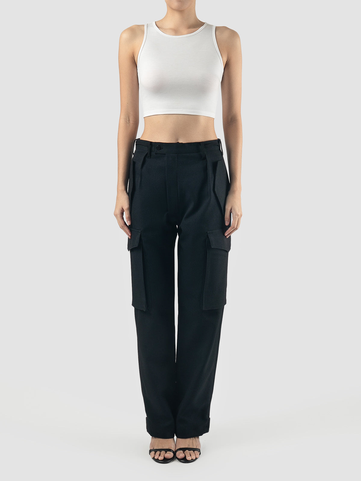 Black Parvati cargo pants
