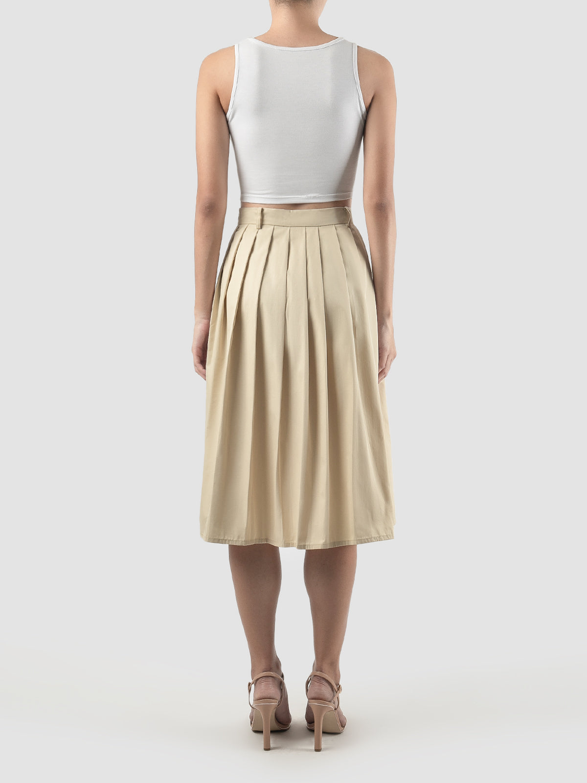 Off-white Renuka midi pleated skirt