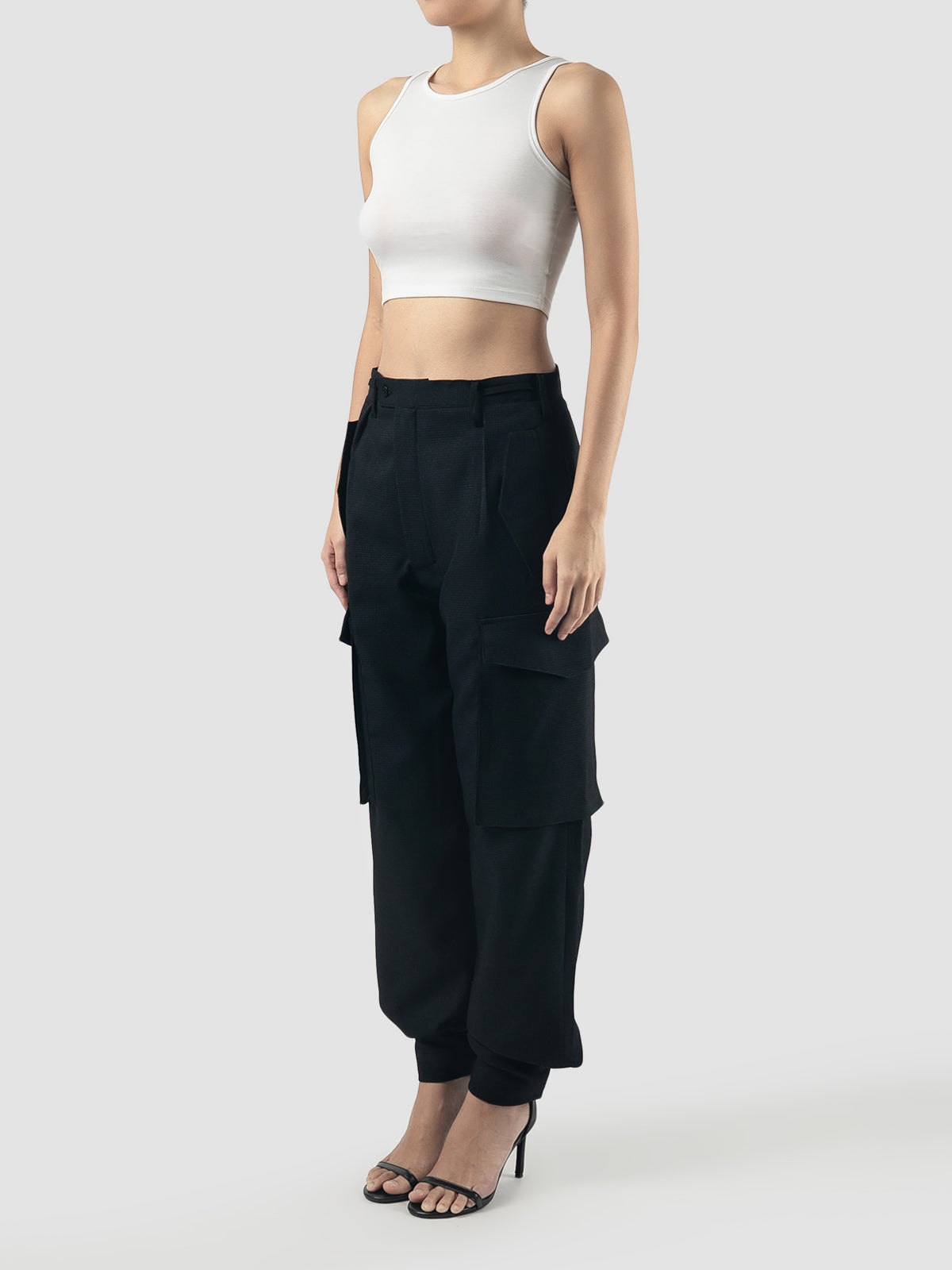 Black Parvati cargo pants