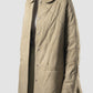 Dark beige Lavanya long coat
