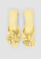 Pastel yellow Jireh heels