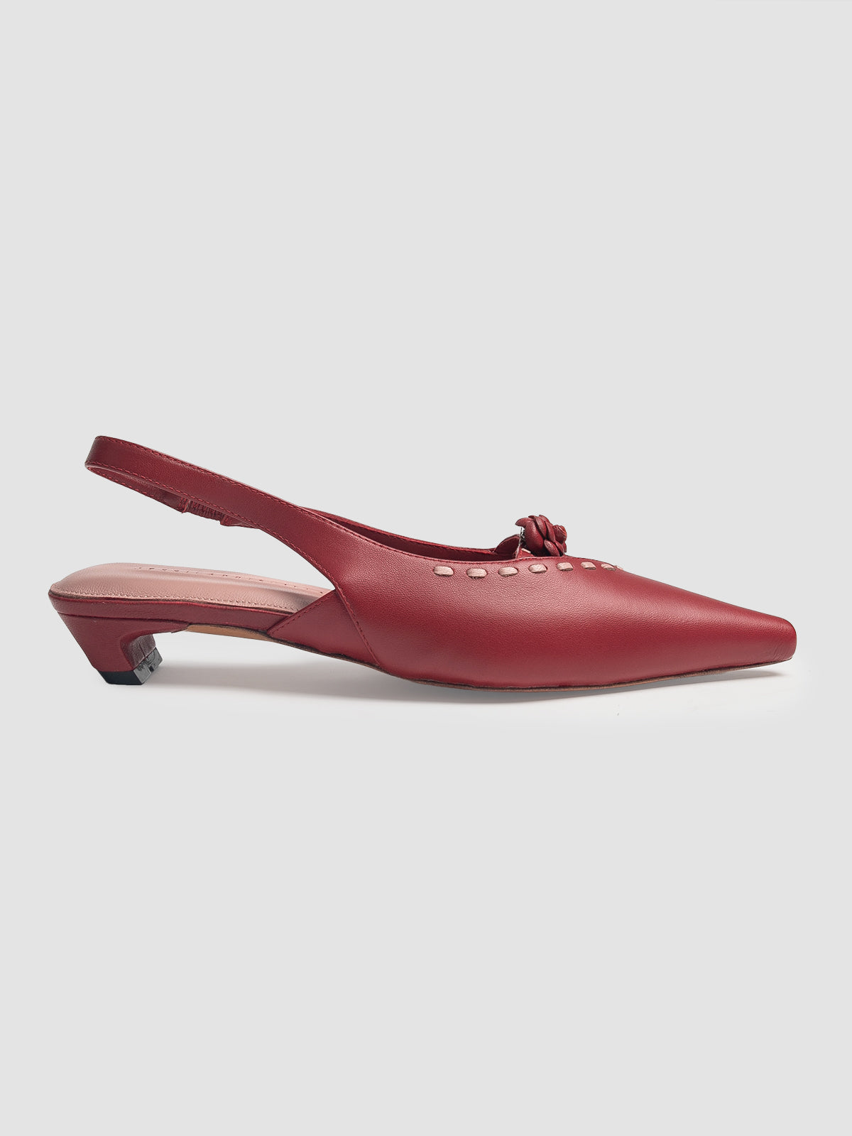 Red Valencia Pumps – PILLAR