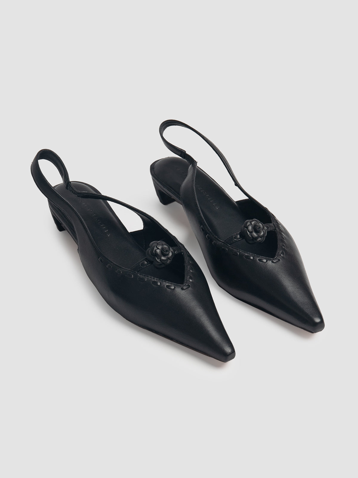 Black Valencia Pumps – PILLAR