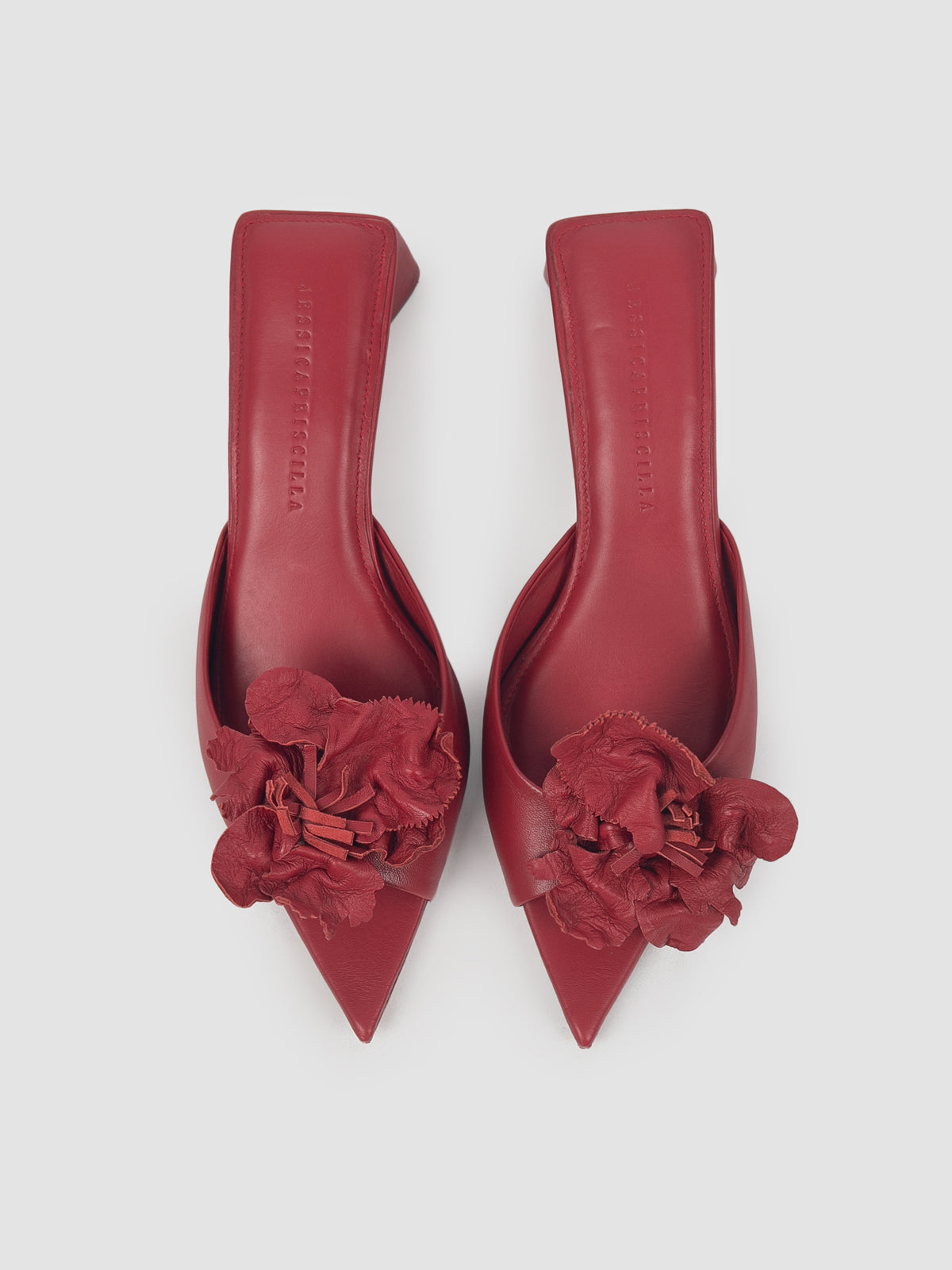 Red Jireh heels