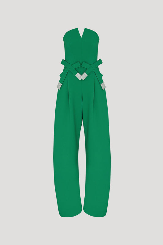Fern Green Keyaki Jumpsuit