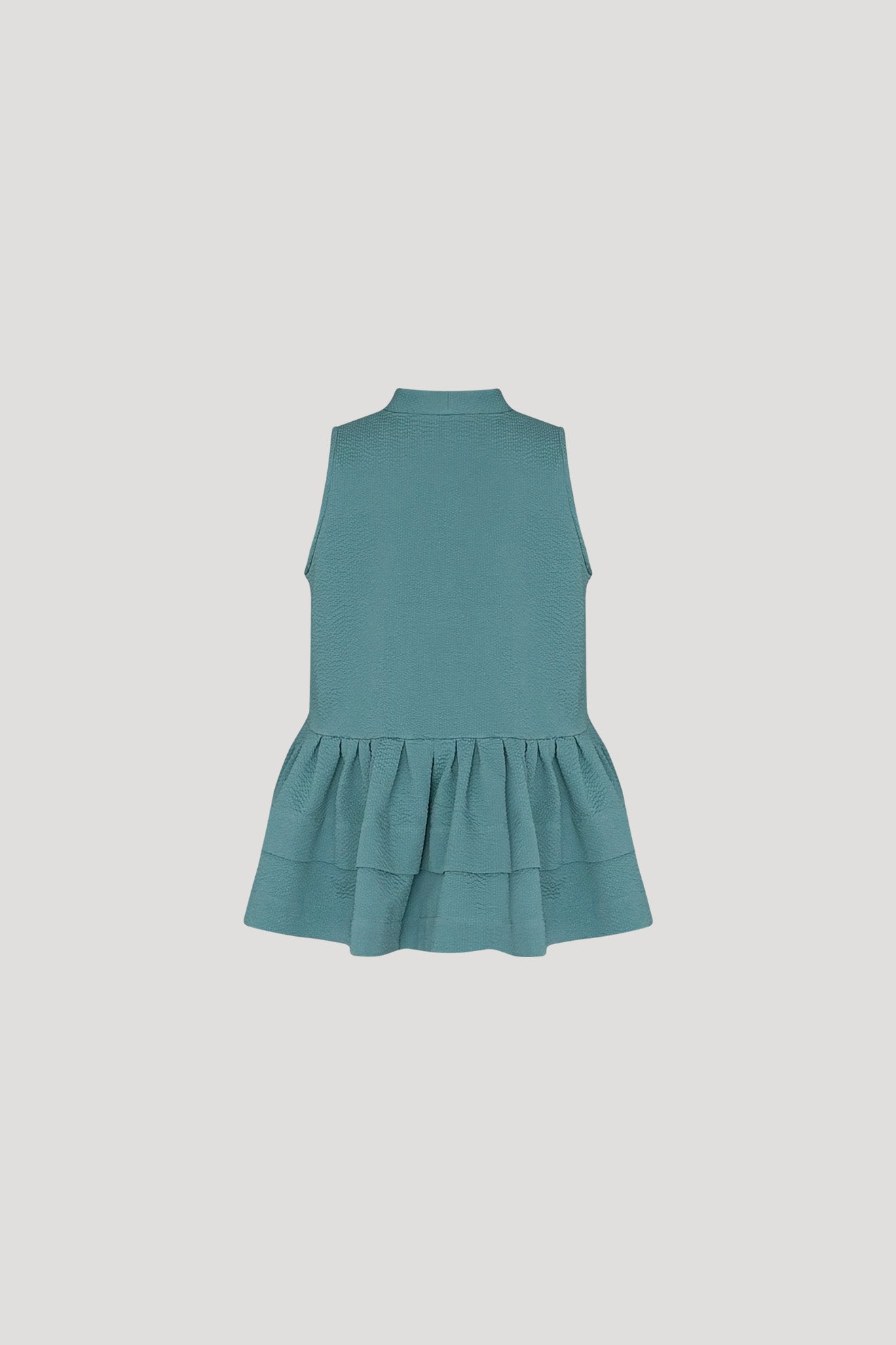Azure Blue Koke Top