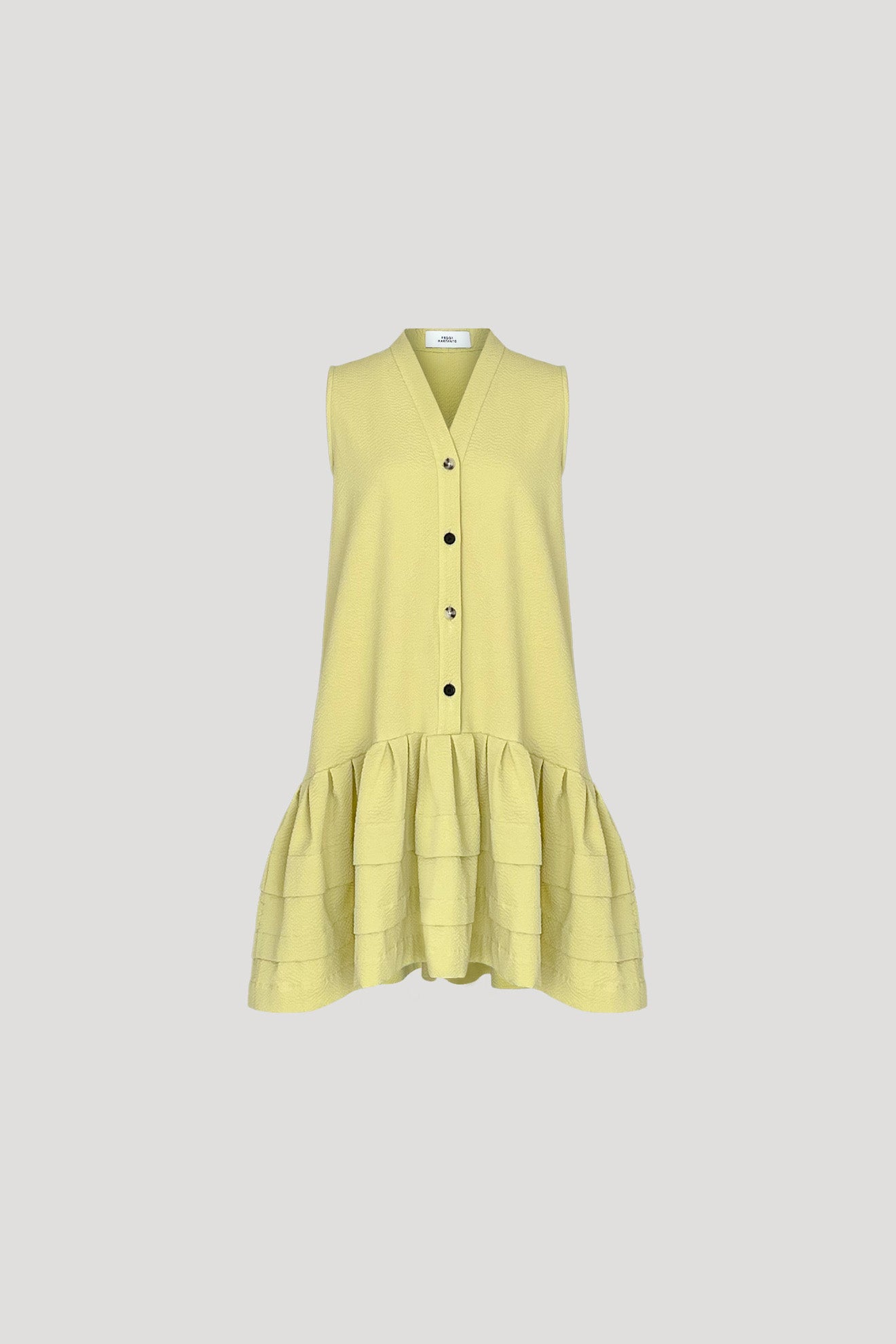 Acid Yellow Mikan Dress