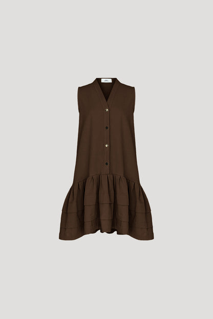 Walnut Brown Mikan Dress