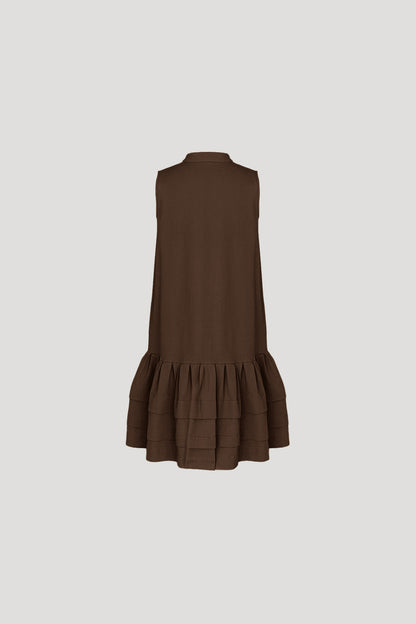 Walnut Brown Mikan Dress