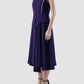 Purple Lou sleeveless midi dress