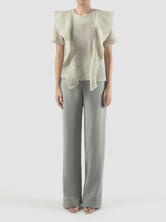 Off-white Lou short sleeves blouse
