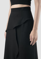 Black Prism midi skirt