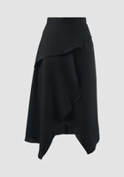 Black Prism midi skirt