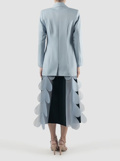 Light blue Avy long sleeves jacket