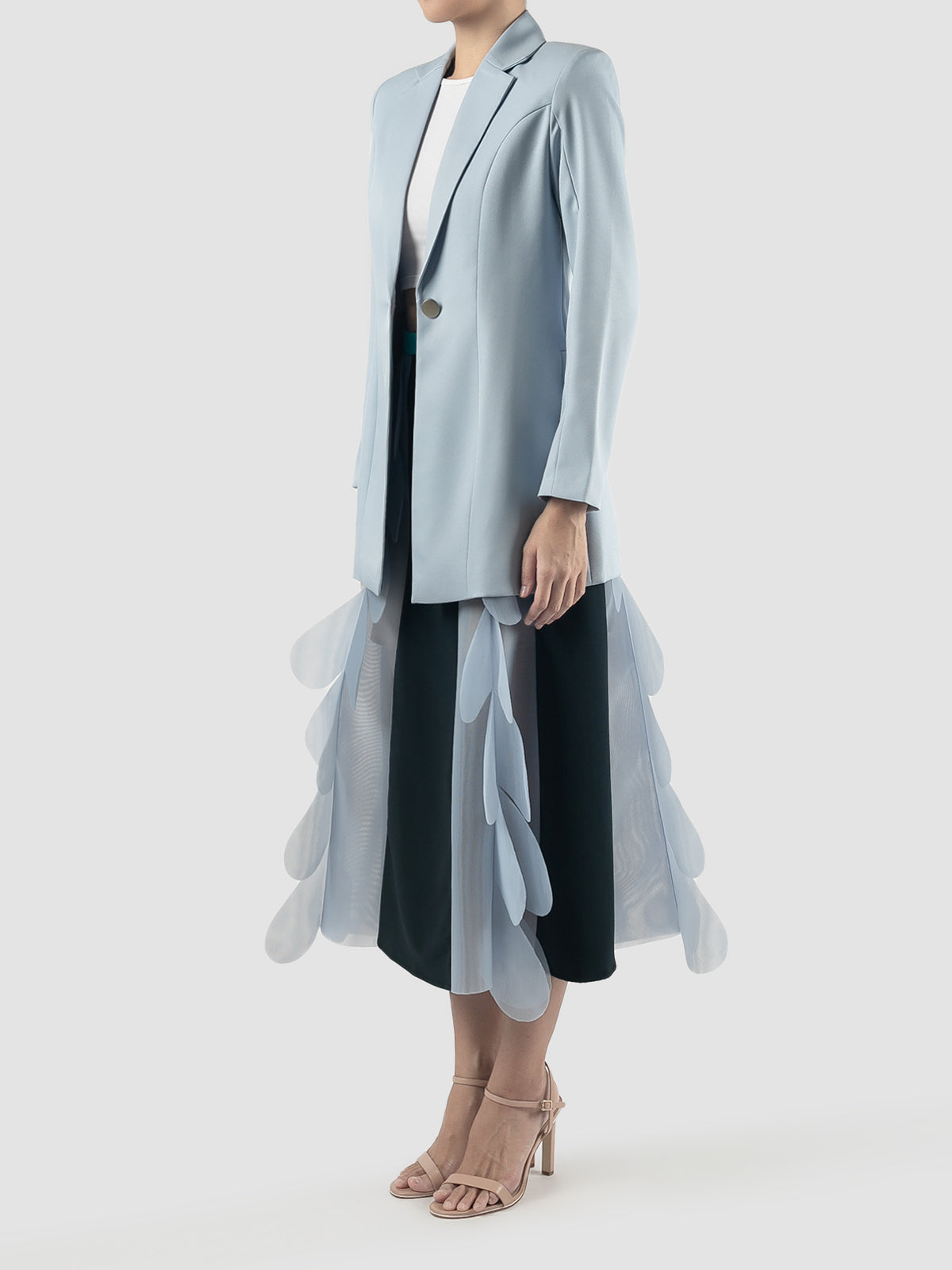 Light blue Avy long sleeves jacket