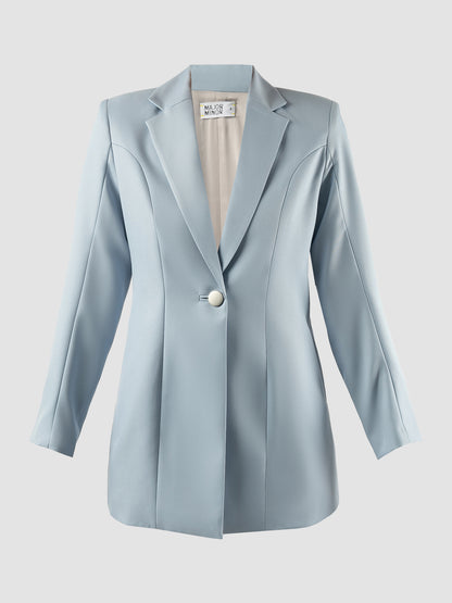 Light blue Avy long sleeves jacket