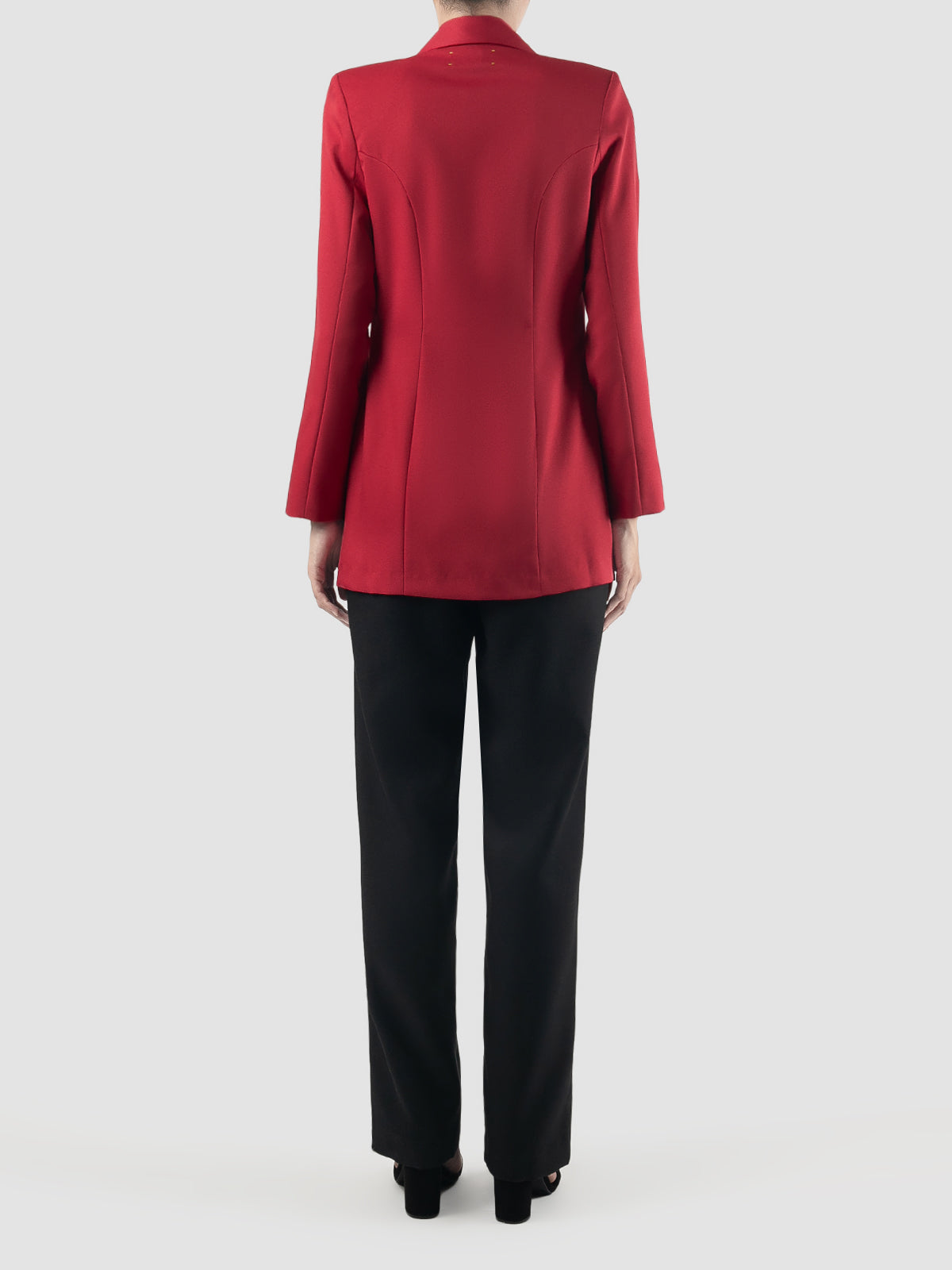 Red Lou blazer jacket