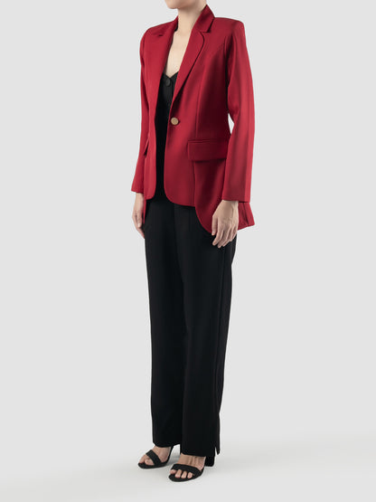 Red Lou blazer jacket