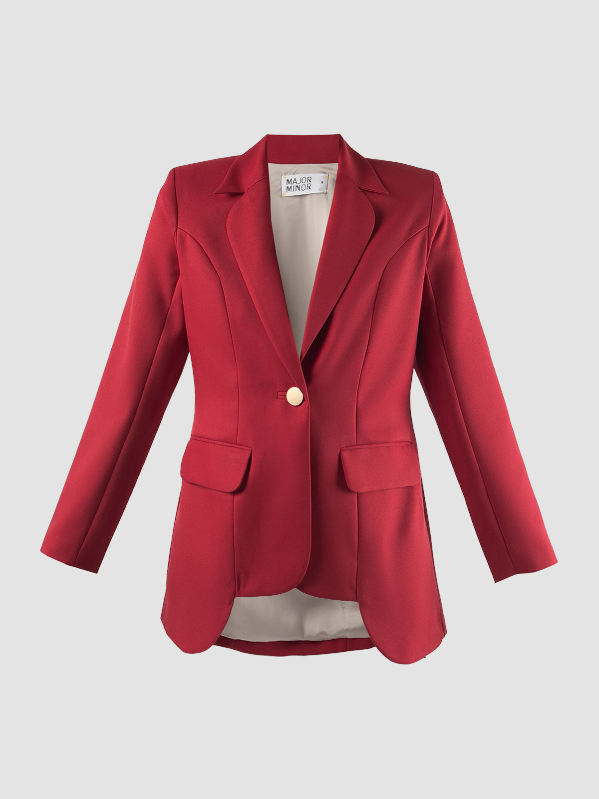 Red Lou blazer jacket